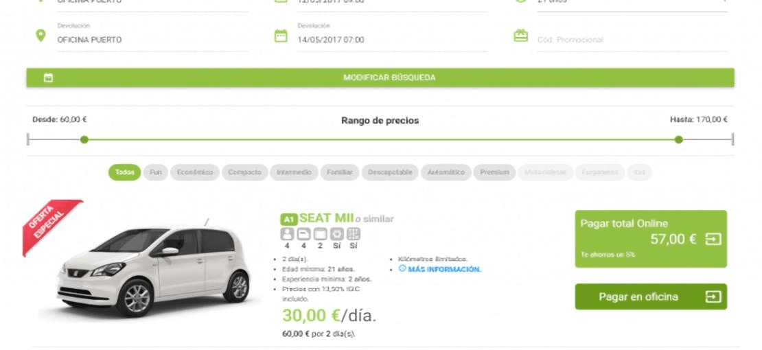 Vehicle Selection